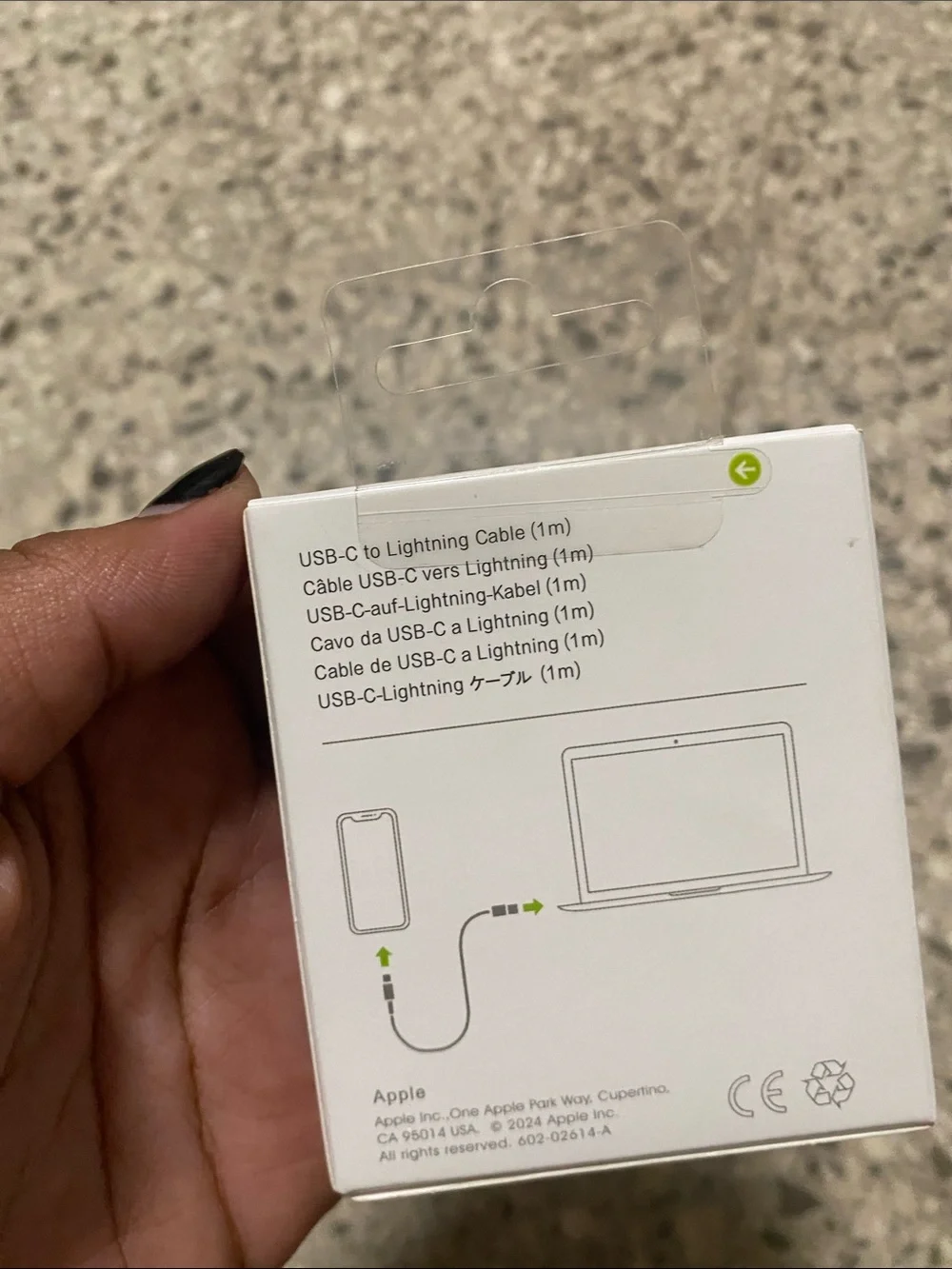 Apple USB-C to Lightning Cable - White